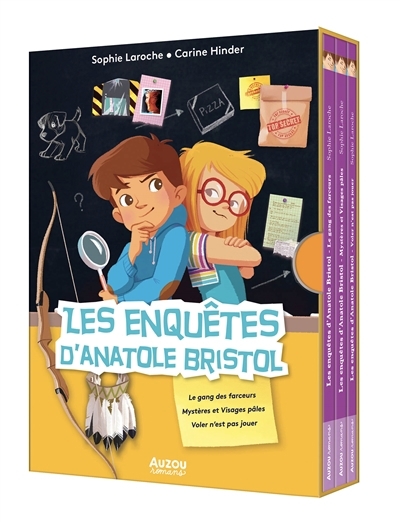 enquêtes d'Anatole Bristol (Les) | Laroche, Sophie (Auteur) | Hinder, Carine (Illustrateur)