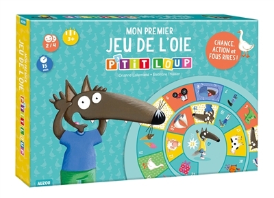 Mon premier jeu de l'oie P'tit Loup | Jeux collectifs & Jeux de rôles