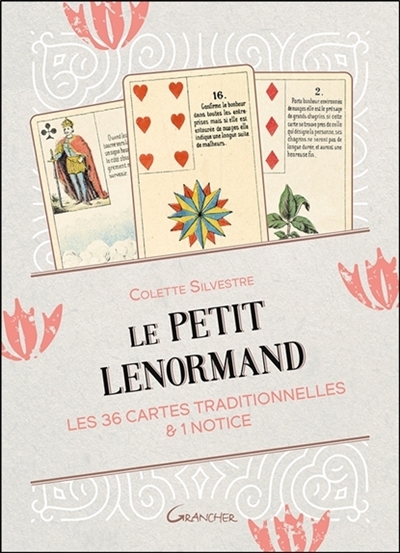 Le petit Lenormand : les 36 cartes traditionnelles & 1 notice | Silvestre, Colette (Auteur)