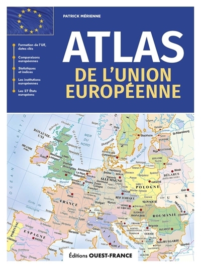 Atlas de l'Union européenne | Mérienne, Patrick (Auteur)