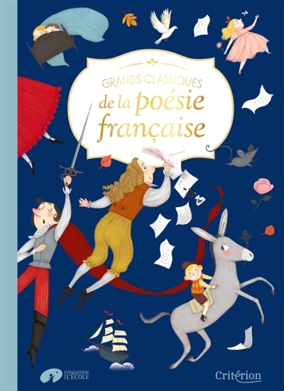 Grands classiques de la poésie française | Duhamel, Pauline (Illustrateur)