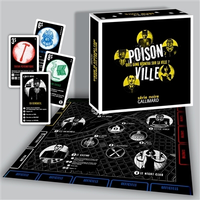 Poison Ville : le jeu de la Série noire | Jeux de stratégie