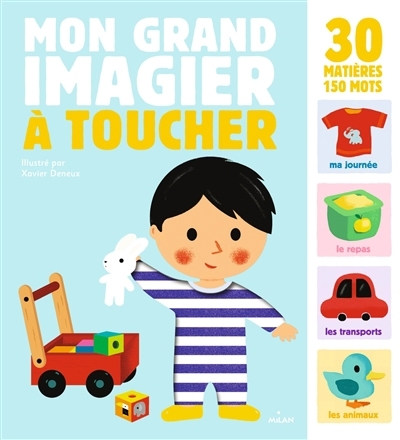 Mon grand imagier à toucher | Deneux, Xavier