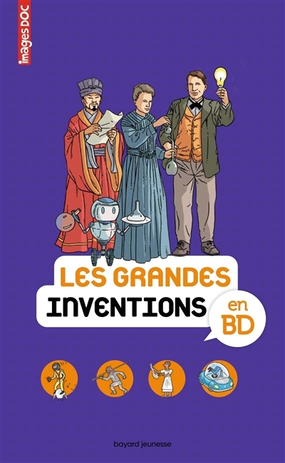 grandes inventions en BD (Les) | Bouchié, Pascale