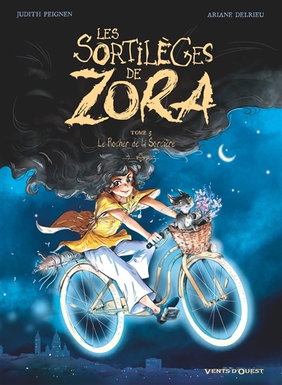 Les sortilèges de Zora T.05 rocher de la sorcière (Le) | Peignen, Judith (Auteur) | Delrieu, Ariane (Illustrateur)
