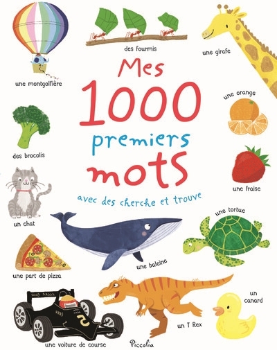 Mes 1.000 premiers mots avec des cherche et trouve | 