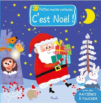 Petites mains curieuses - C'est Noël ! | Bordoni, Chiara (Illustrateur)
