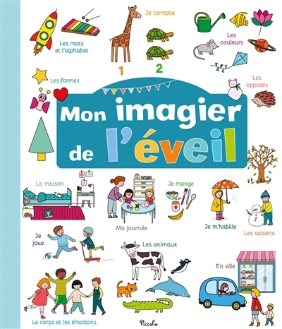 Mon imagier de l'éveil | Morais, Elisabeth (Illustrateur)