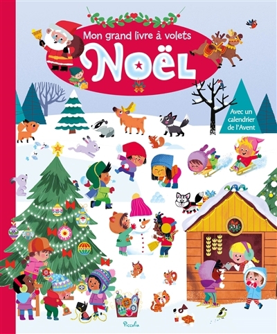 Noël : mon grand livre à volets | Grassi, Marcella (Illustrateur)