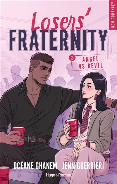 Losers' fraternity T.02 - Angel vs devil | Ghanem, Océane | Guerrieri, Jenn