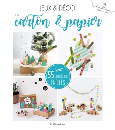 Jeux & déco en carton & papier | Jourdan, Hélène