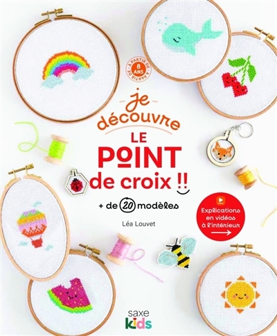 Je découvre le point de croix !! | Louvet, Léa