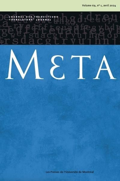 Meta, vol. 69 no. 1, avril 2024 | 