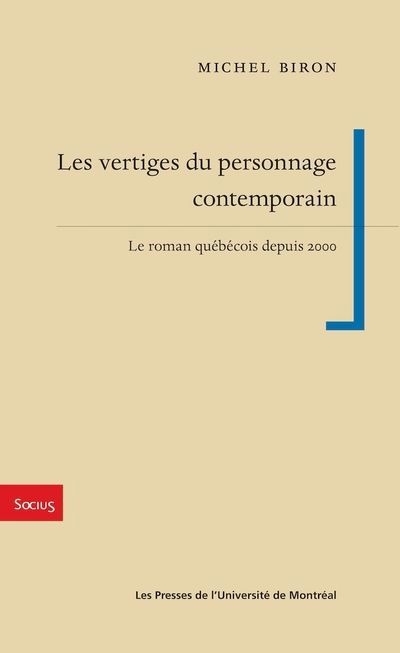 vertiges du personnage contemporain (Les) | Biron, Michel
