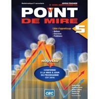 Point de mire 5 CST - Cahier d'apprentissage + exercices interactifs (version papier) - 5e secondaire | 