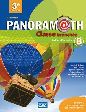 Panoramath 2e secondaire - Fascicule de situations problèmes B | 