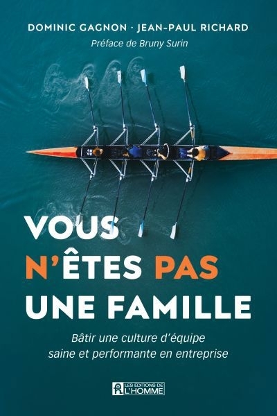 Vous n'êtes pas une famille | Gagnon, Dominic | Richard, Jean-Paul