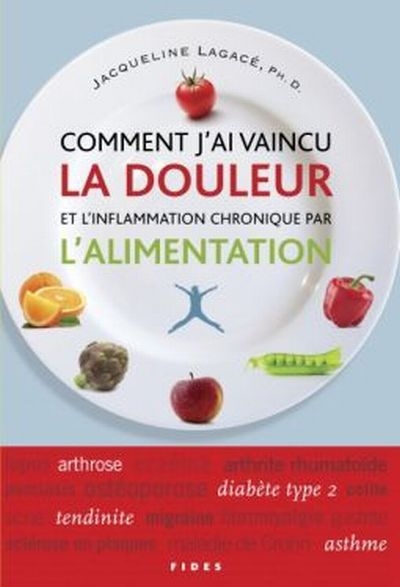 Comment j'ai vaincu la douleur et l'inflammation chronique par l'alimentation  | Lagacé, Jacqueline