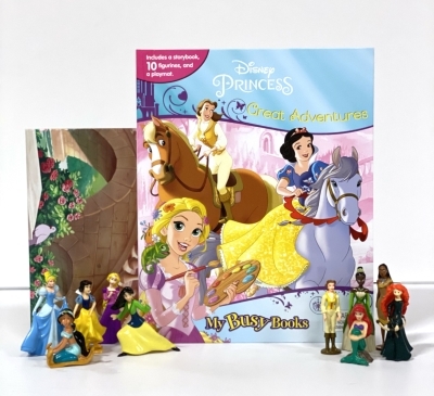 DISNEY PRINCESS GREAT ADVENTURES MY BUSY BOOKS : DISNEY PRINCESS GREAT ADVENTURES | 