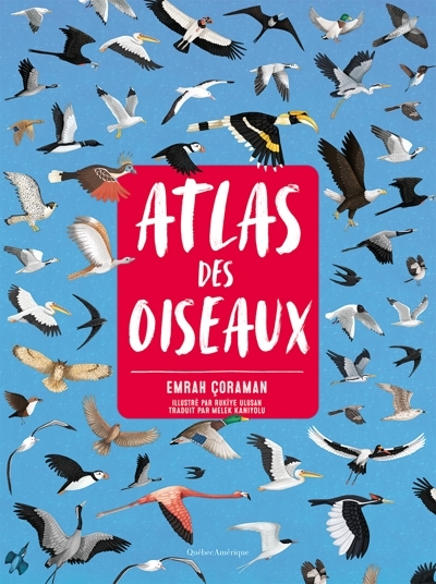 Atlas des oiseaux | Çoraman, Emrah (Auteur) | Ulusan, Rukiye (Illustrateur)