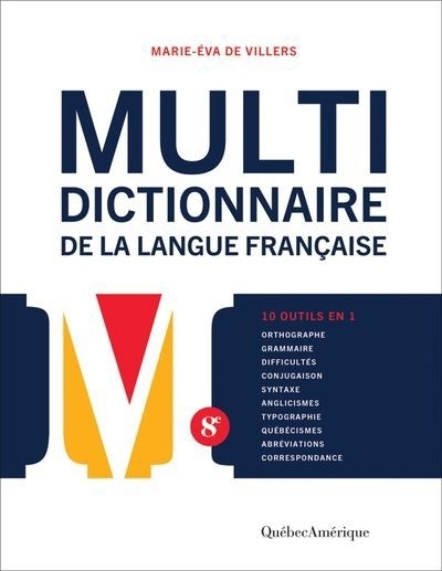 Multidictionnaire de la langue française | Villers, Marie-Éva de