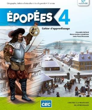 Épopées - 4e année - Cahier d'apprentissage  | 