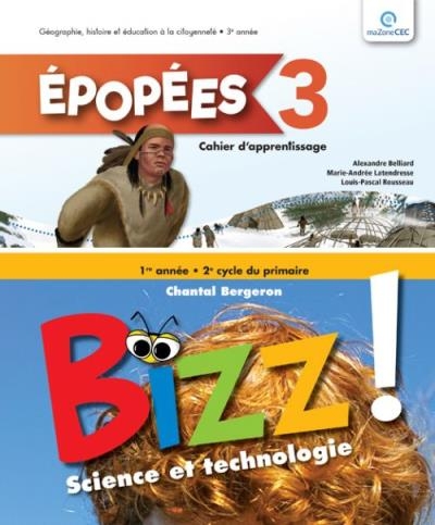 Ensemble Bizz/Épopées 3e année - Cahier d'apprentissage  | 