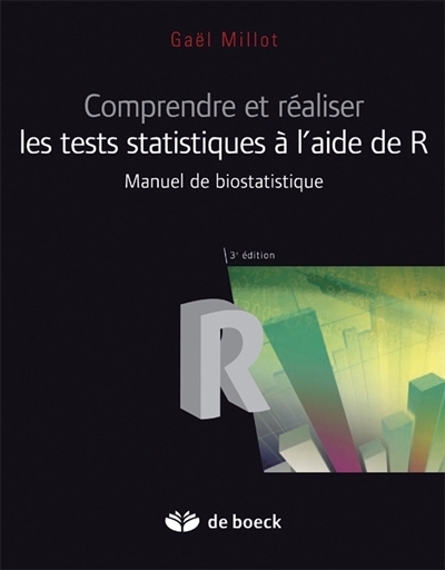 Comprendre et réaliser les tests statistiques à l'aide de R | Millot, Gaël