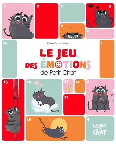 Le jeu des émotions de petit chat  | Sensoriel et moteur