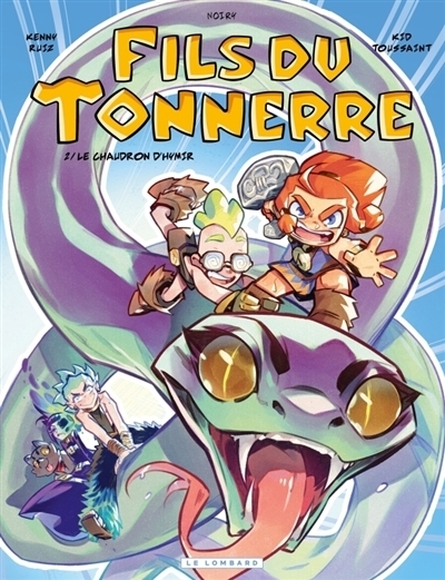 Fils du tonnerre T.02 - Le chaudron d'Hymir  | Toussaint, Kid (Auteur) | Ruiz, Kenny (Illustrateur)