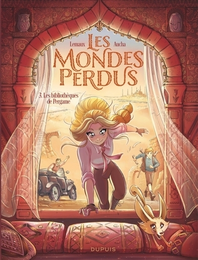 Les mondes perdus T.03 Les bibliothèques de Pergame | Aucha (Auteur) | Lemaux-Piedfert, Isabelle (Illustrateur)