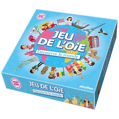 Minimiki : jeu de l'oie : découvre le monde | Enfants 5–9 ans 