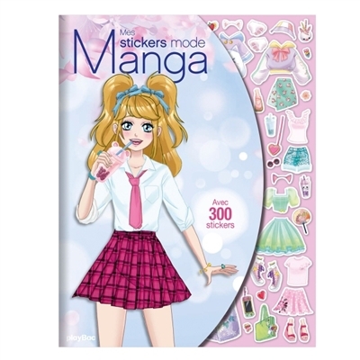 Mes stickers mode Manga | Agenda et Calendrier et journaux intime