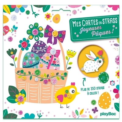 Mes cartes en strass : joyeuses Pâques ! | Bricolage divers