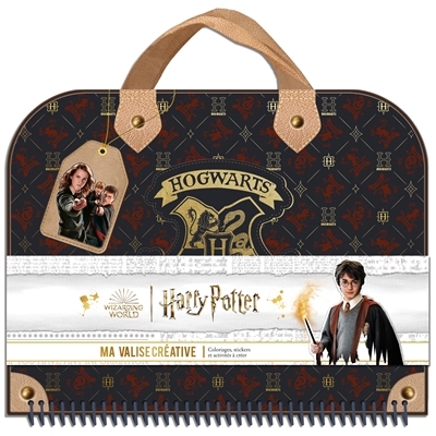 Harry Potter : ma valise créative : coloriages, stickers et activités à créer | 