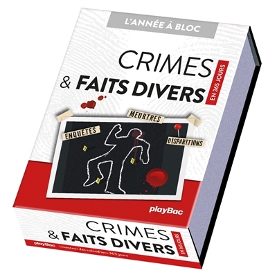 Crimes & faits divers en 365 jours | 