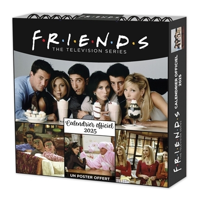 Friends, the television series : calendrier officiel 2025 | 