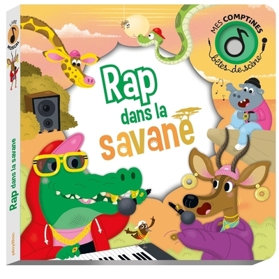 Rap dans la savane | Ameling, Charlotte (Illustrateur)