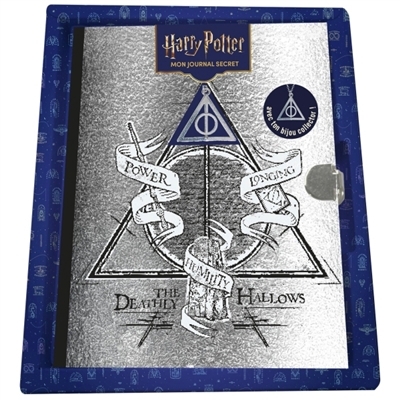 Harry Potter : Mon journal secret reliques de la mort avec pendentif | Play Bac Éditions (Auteur)
