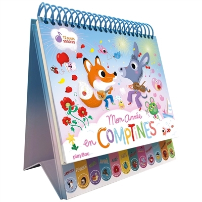 Mon année en comptines | Ameling, Charlotte (Illustrateur)