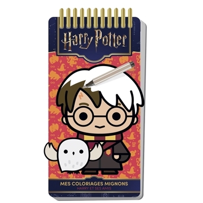 Coloriages Chibis : Harry Potter | Playbac Éditions