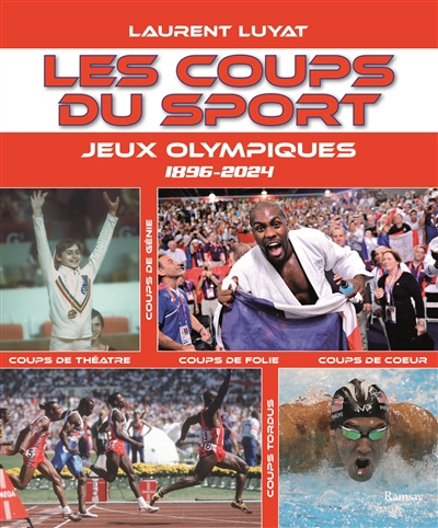 Les coups du sport - Jeux Olympiques : 1896-2024 : coups de génie, coups de théâtre, coups de folie, coups de coeur, coups tordus | Luyat, Laurent (Auteur)