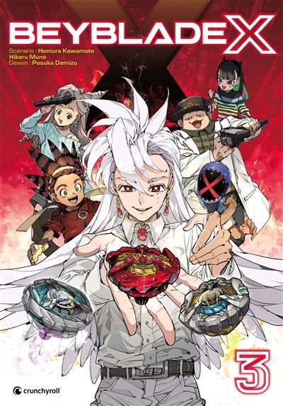 Beyblade X T.03 | Kawamoto, Homura (Auteur) | Muno, Hikaru (Auteur) | Demizu, Posuka (Illustrateur)