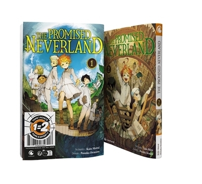 The promised Neverland Pack T.01 + T.02 | Shirai, Kaiu (Auteur) | Demizu, Posuka (Illustrateur)