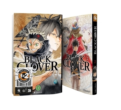 Black Clover Pack T.01 + T.02 | Tabata, Yûki