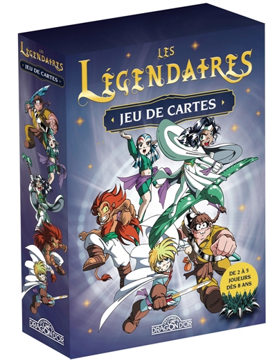 Légendaires (Les) - Jeu de cartes | Enfants 5–9 ans 