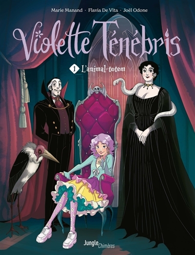 Violette Tenebris T.01 - L'animal-totem | Manand, Marie (Auteur) | De Vita, Flavia (Illustrateur)