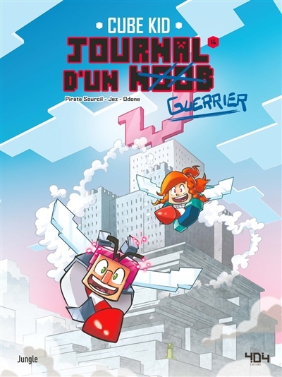 Journal d'un noob T.14 - Décollage en élytres | Piratesourcil (Auteur) | Jez (Illustrateur)