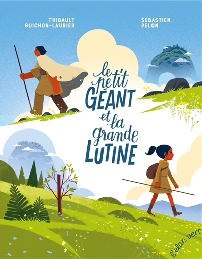 petit géant et la grande lutine : c'est ainsi que naquit le premier homme (Le) | Guichon, Thibault (Auteur) | Pelon, Sébastien (Illustrateur)