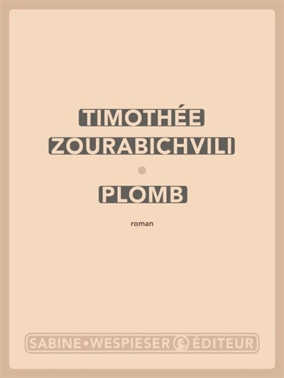 Plomb | Zourabichvili, Timothée (Auteur)